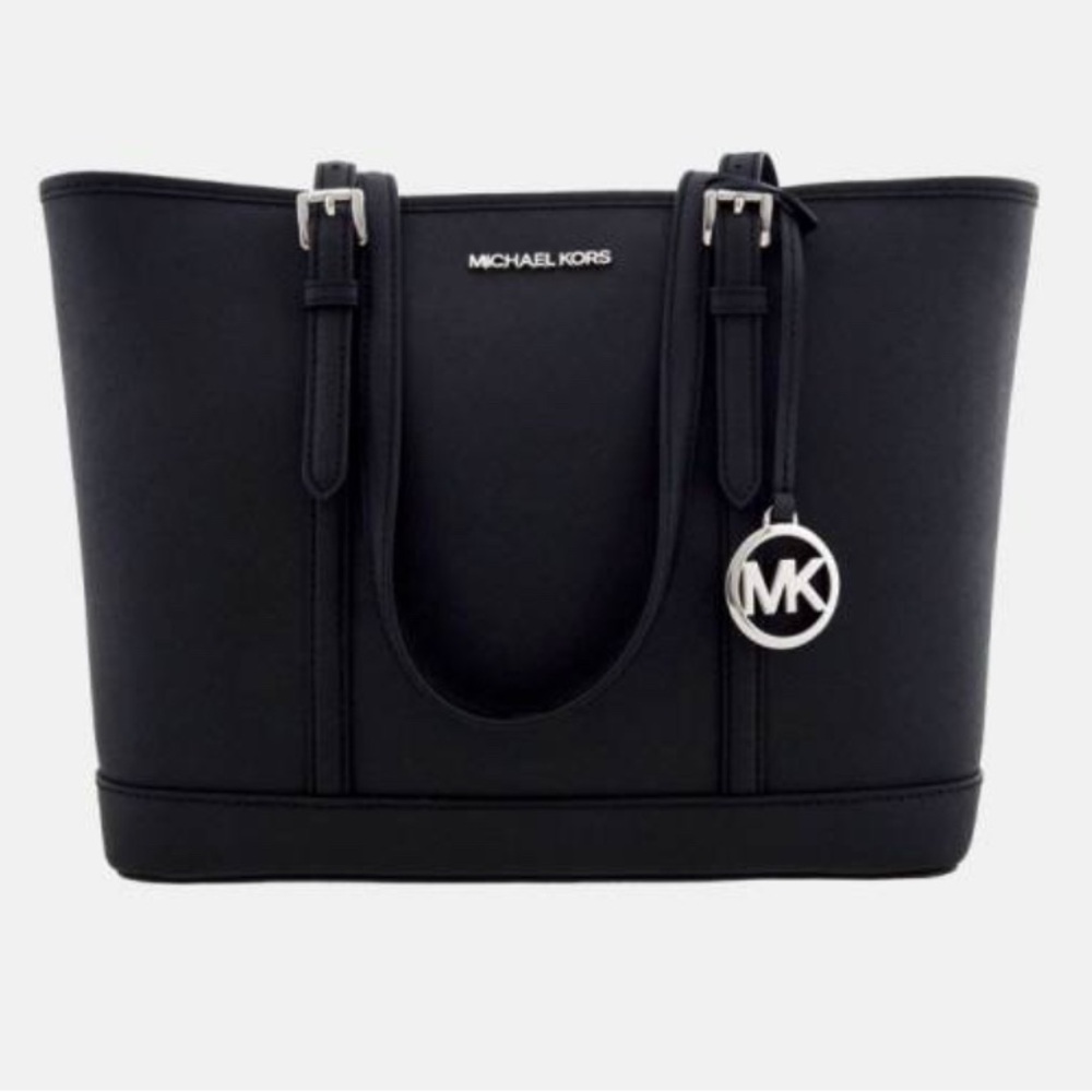 NWT Michael Kors Jet Set Travel Tote – Black